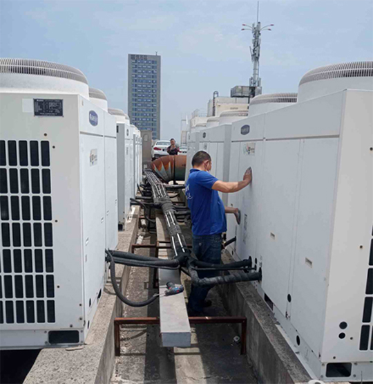 晋江中央空调制热和不制冷系统维修方法